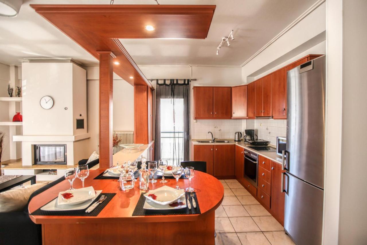 Grand Meteora Central Luxury Apartment Καλαμπάκα Εξωτερικό φωτογραφία
